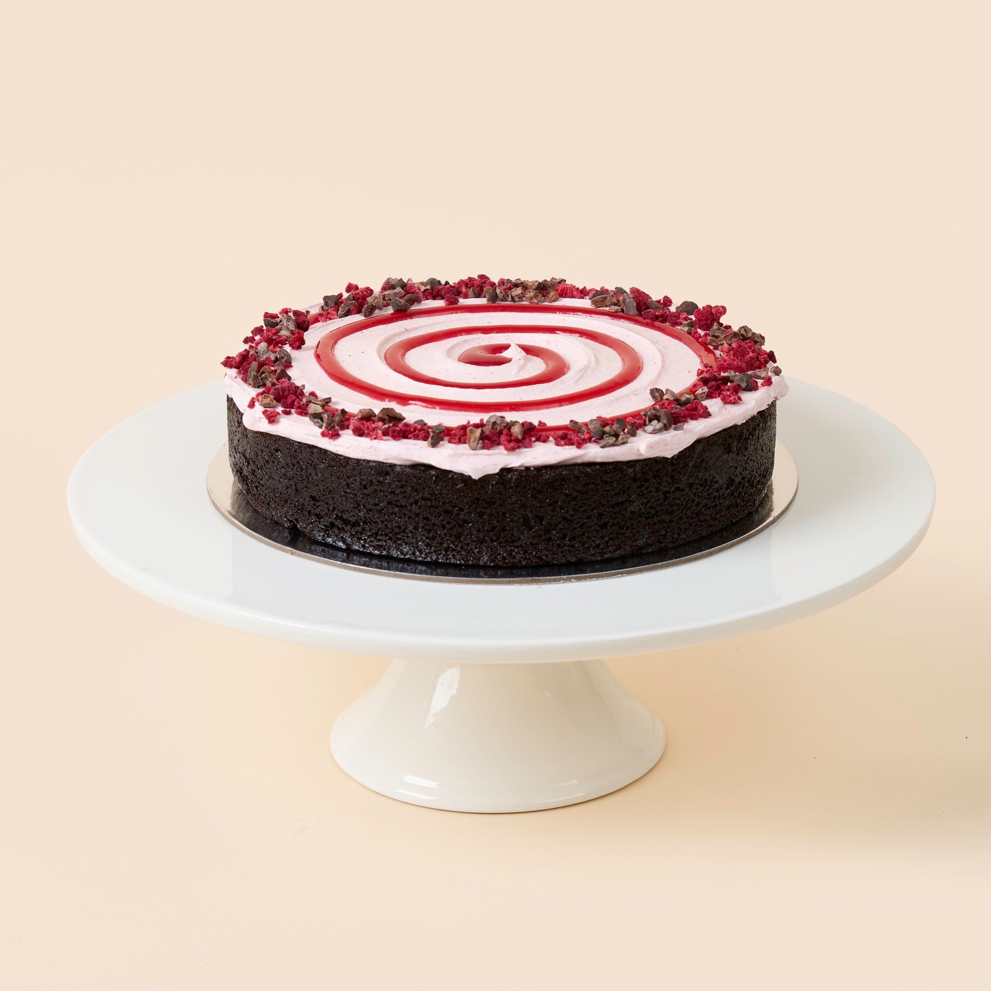 15CM Classic Cake - VEGAN Chocolate & Raspberry