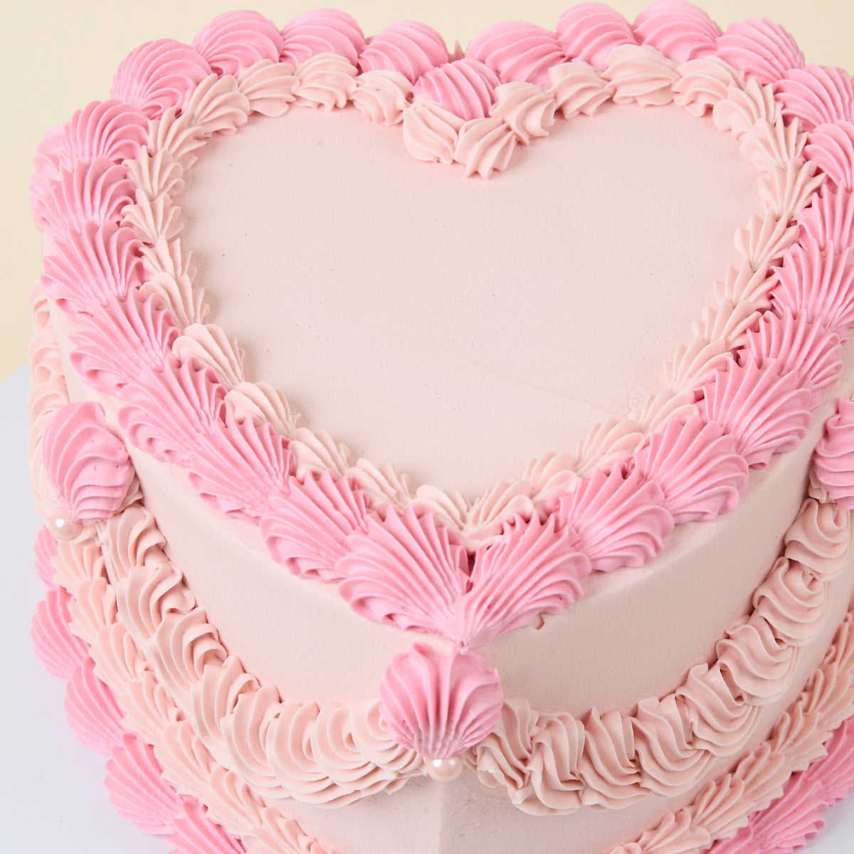 Vintage Heart Cake