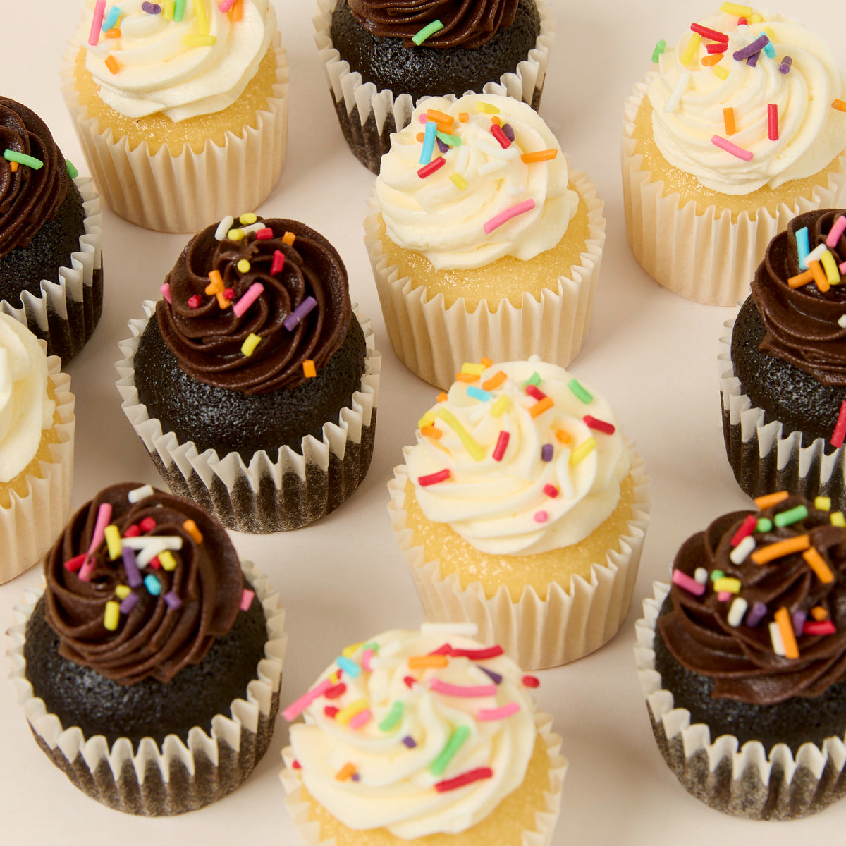 Birthday Mini Cupcakes