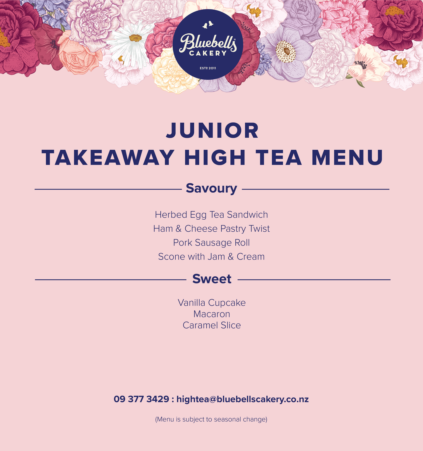 Takeaway High Tea