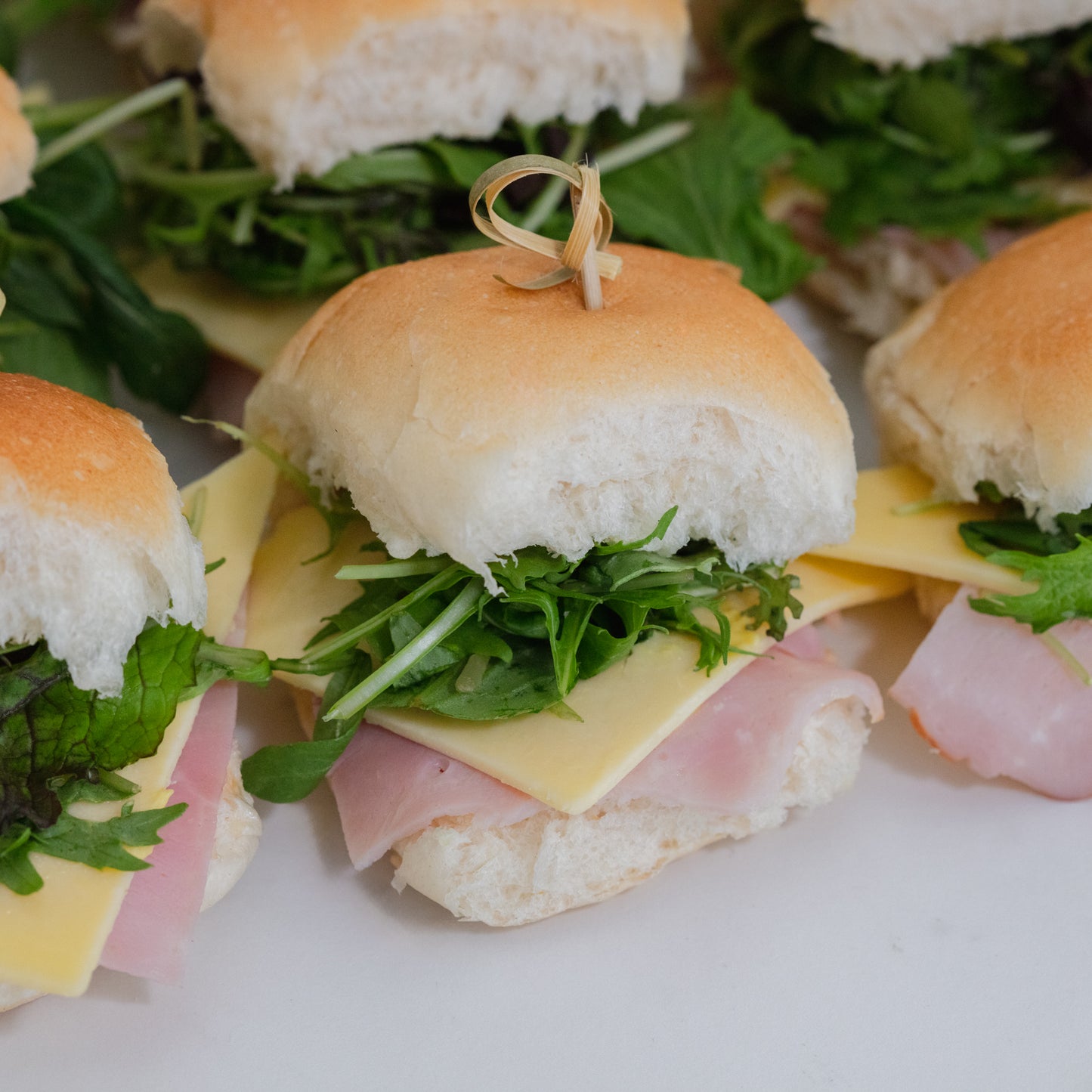 Mini Sliders - Champagne Ham & Cheese