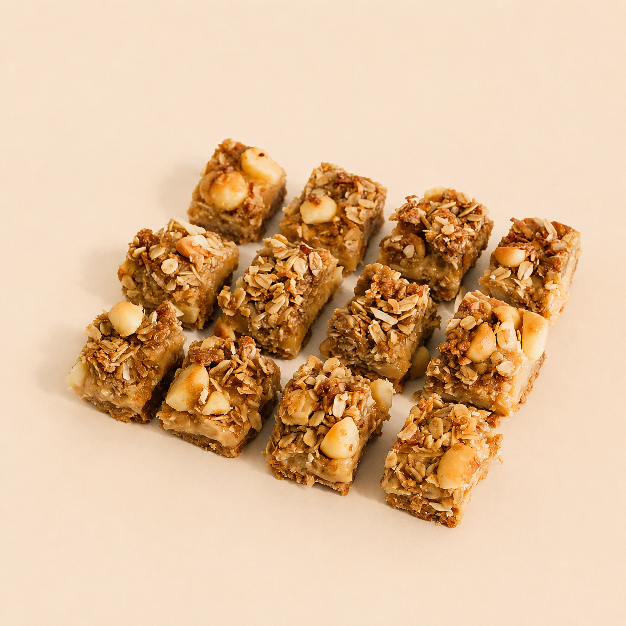 Mini Slice - Oat, Macadamia & Caramel
