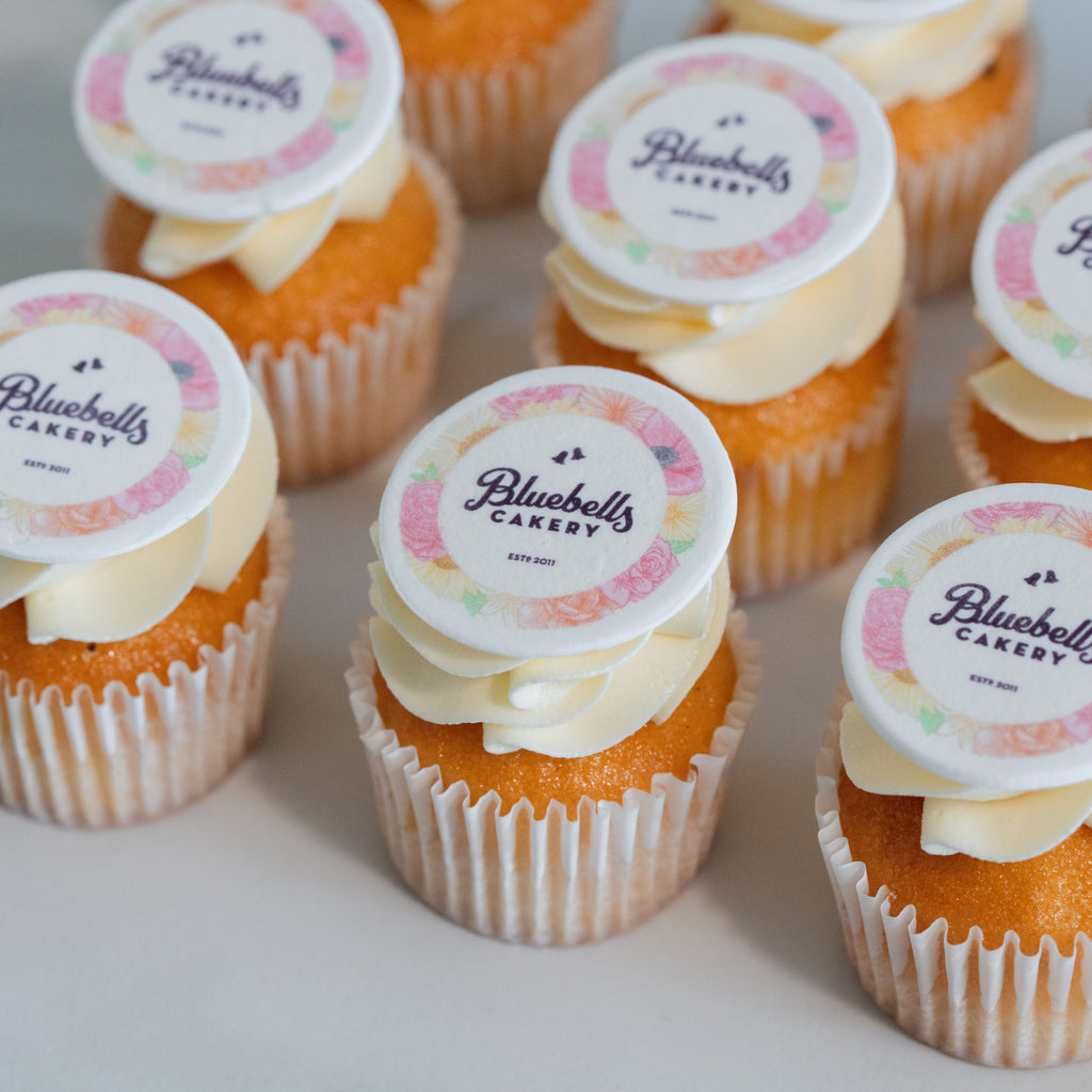 Edible Image Mini Cupcakes