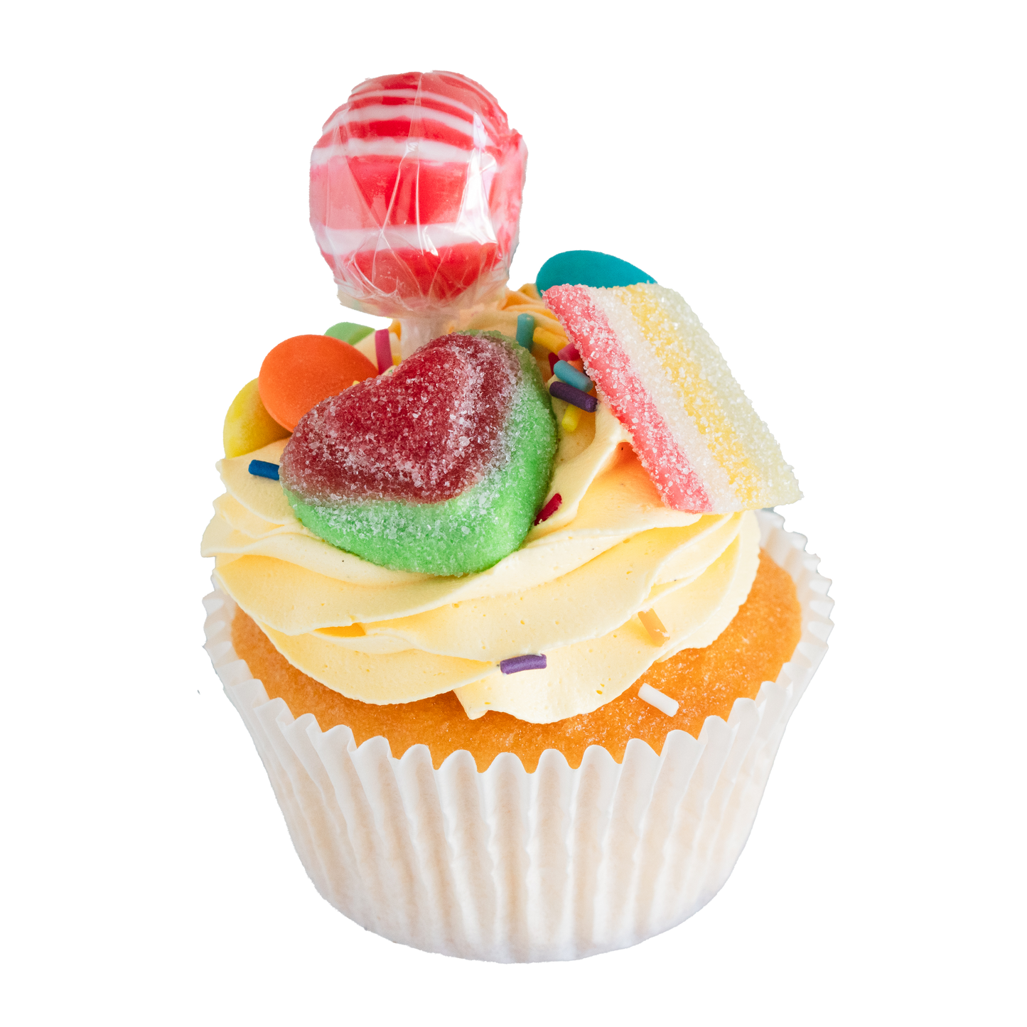 Cupcake Flavour - Loaded Lolly - Lemon Icing