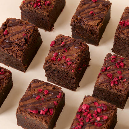 Mini Slice - Chocolate & Raspberry Brownie (gf)