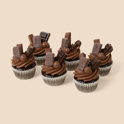 Loaded Chocolate Cupcakes