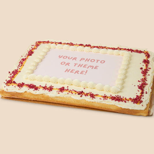 Edible Image Big Slab Cake