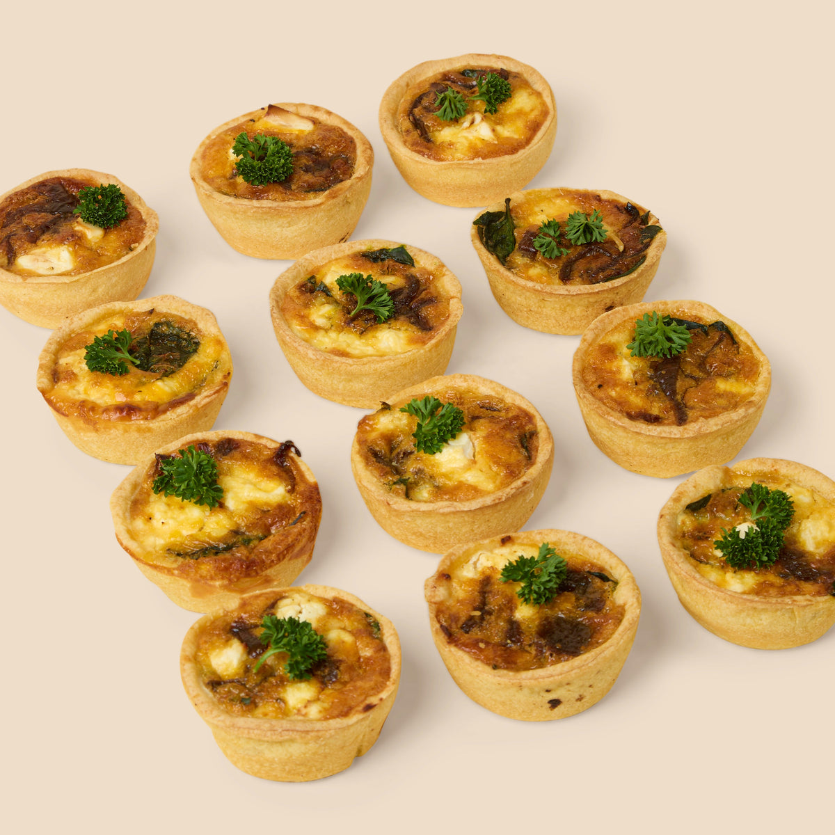 Mini Quiche - Vegetarian