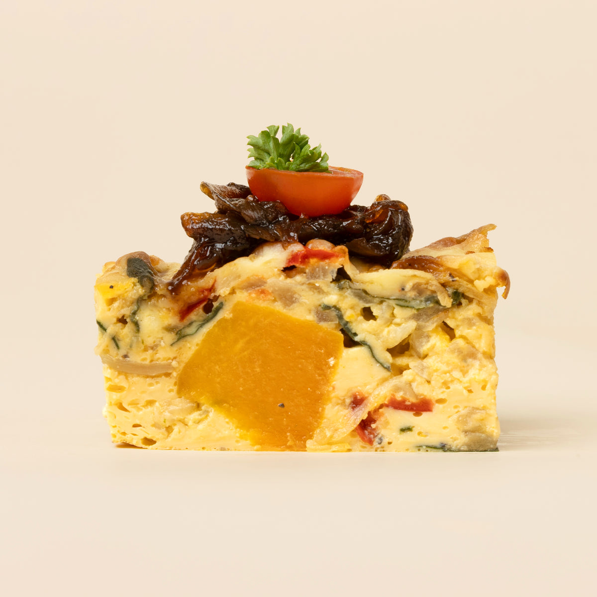 Mini Frittata - Seasonal Vegetables, Spinach & Feta