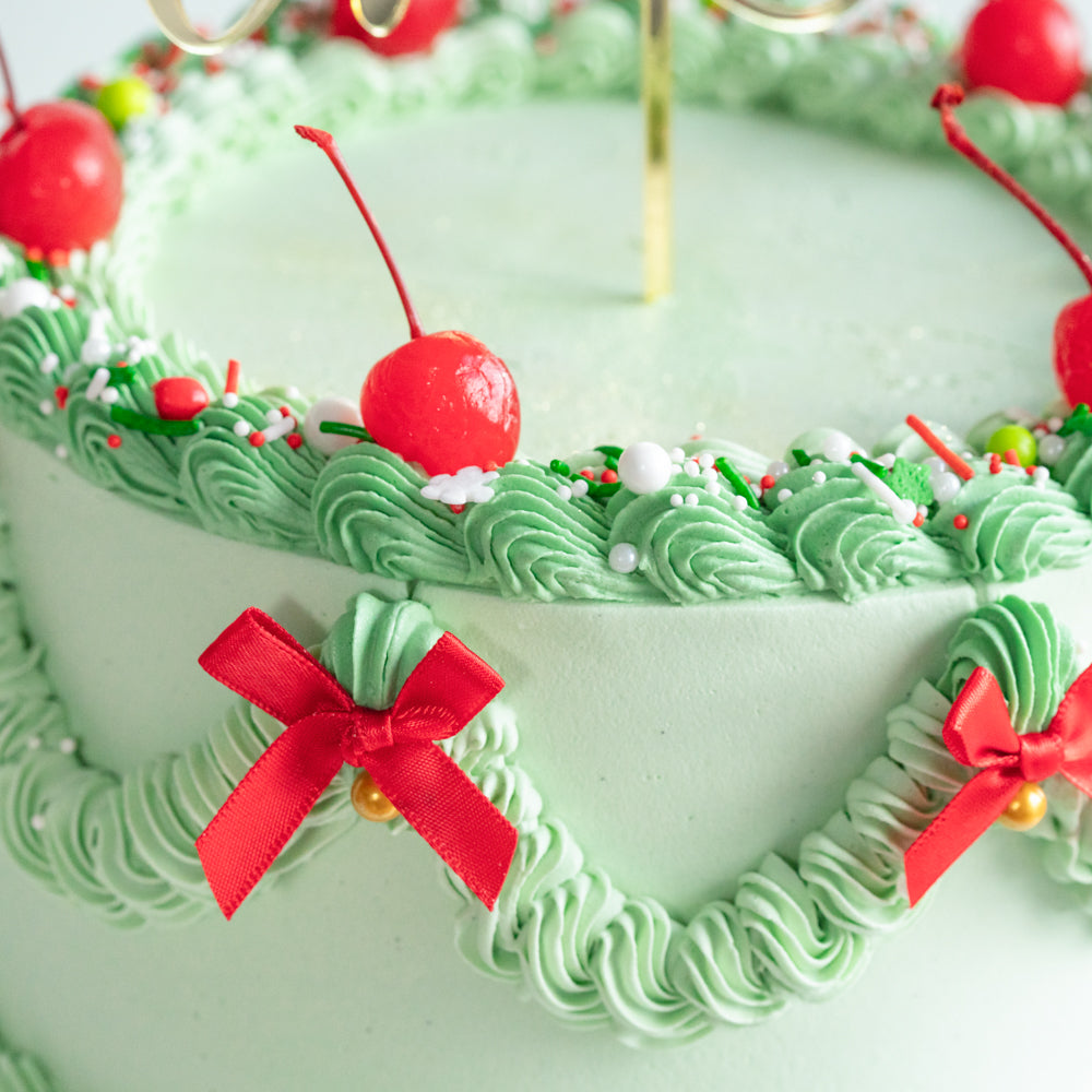 Christmas Vintage Cake