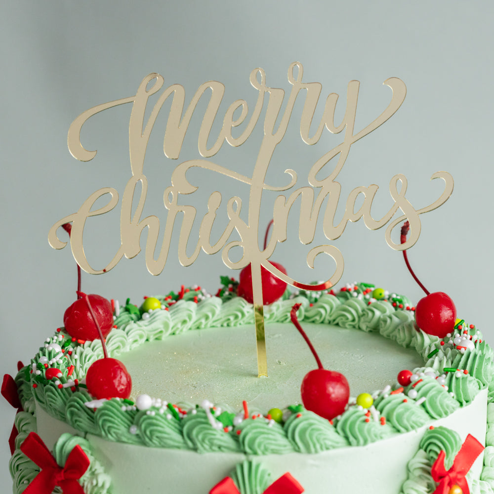 Christmas Vintage Cake