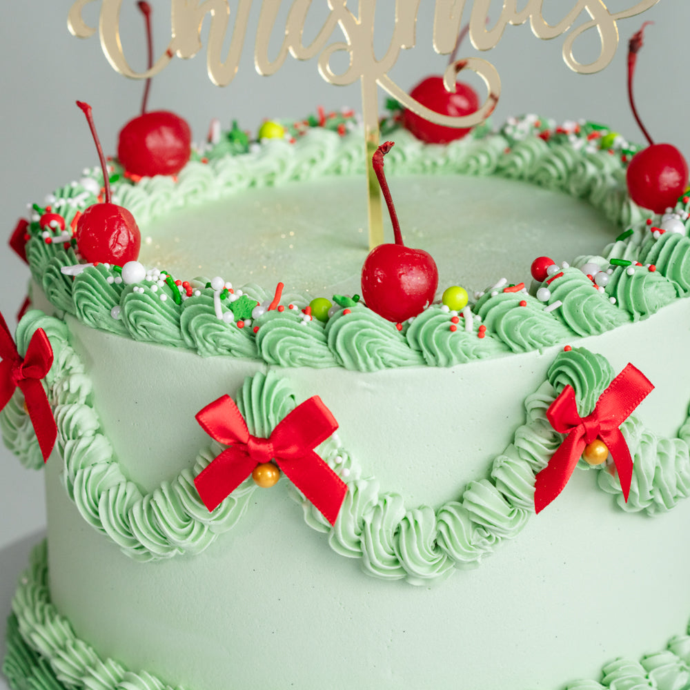 Christmas Vintage Cake