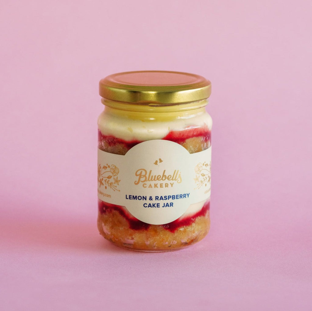 Cake Jar - Lemon & Raspberry