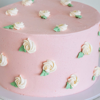 Tea Rose Cake