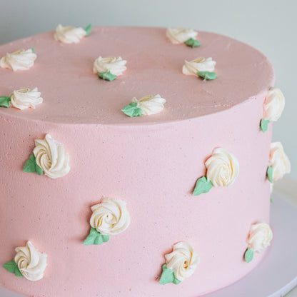 Tea Rose Cake