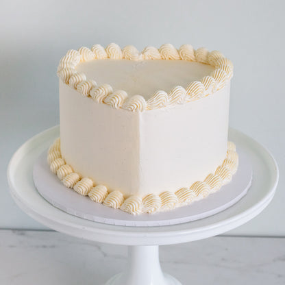 Vintage Heart Cake