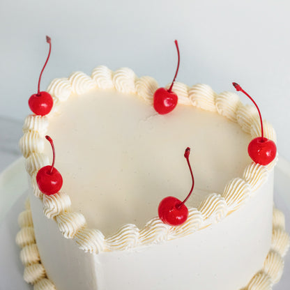 Vintage Heart Cake