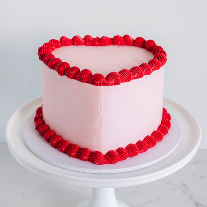 Vintage Heart Cake