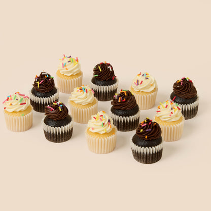 Birthday Mini Cupcakes