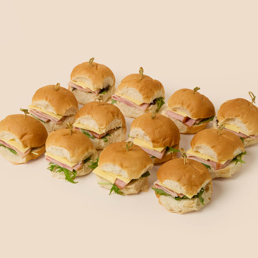 Mini Sliders - Champagne Ham & Cheese