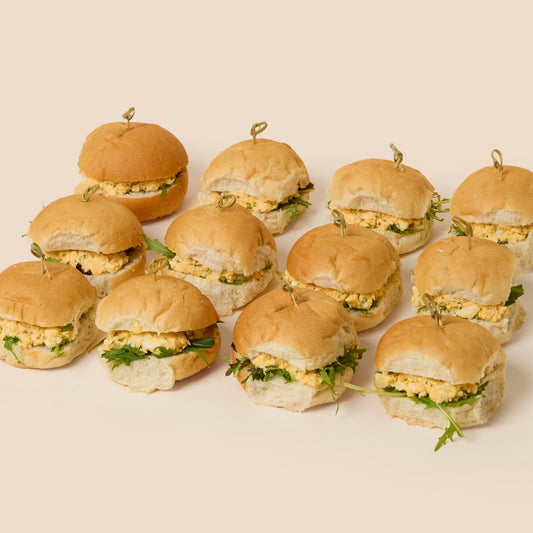 Mini Sliders - Herbed Egg & Mayonnaise