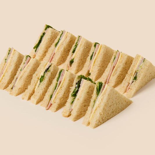 Tea Sandwich - Champagne Ham, Cheese & Dijon