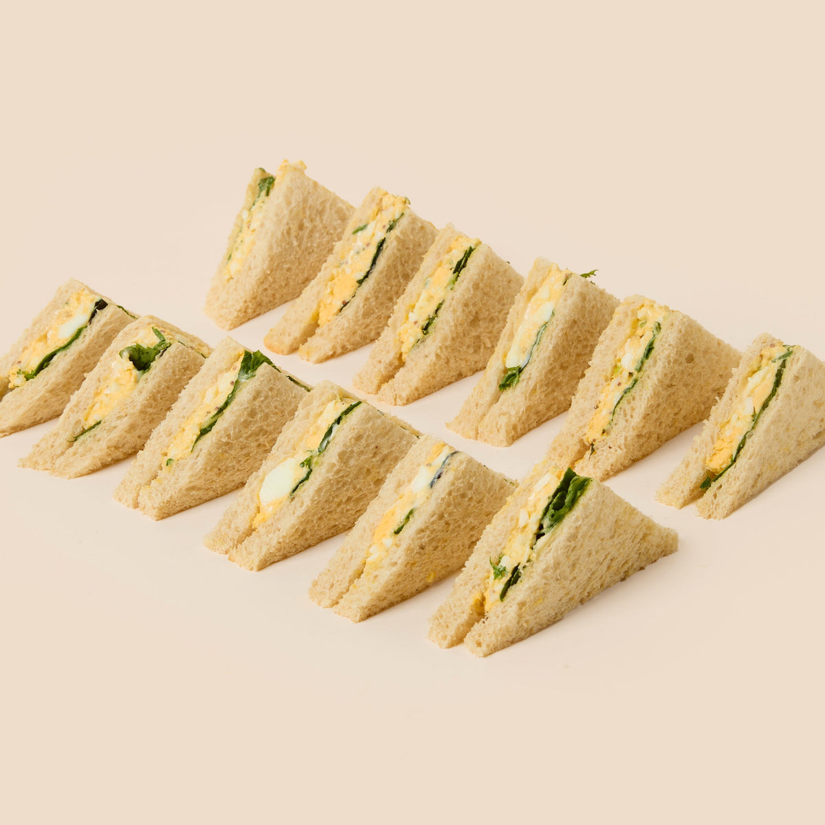 Tea Sandwich - Herbed Egg & Mayonnaise