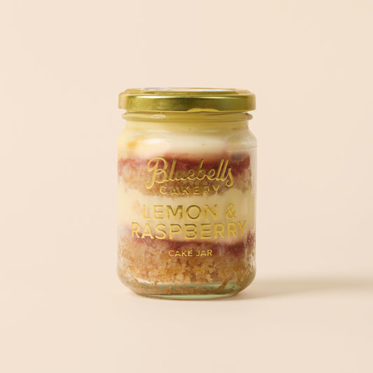 Cake Jar - Lemon & Raspberry