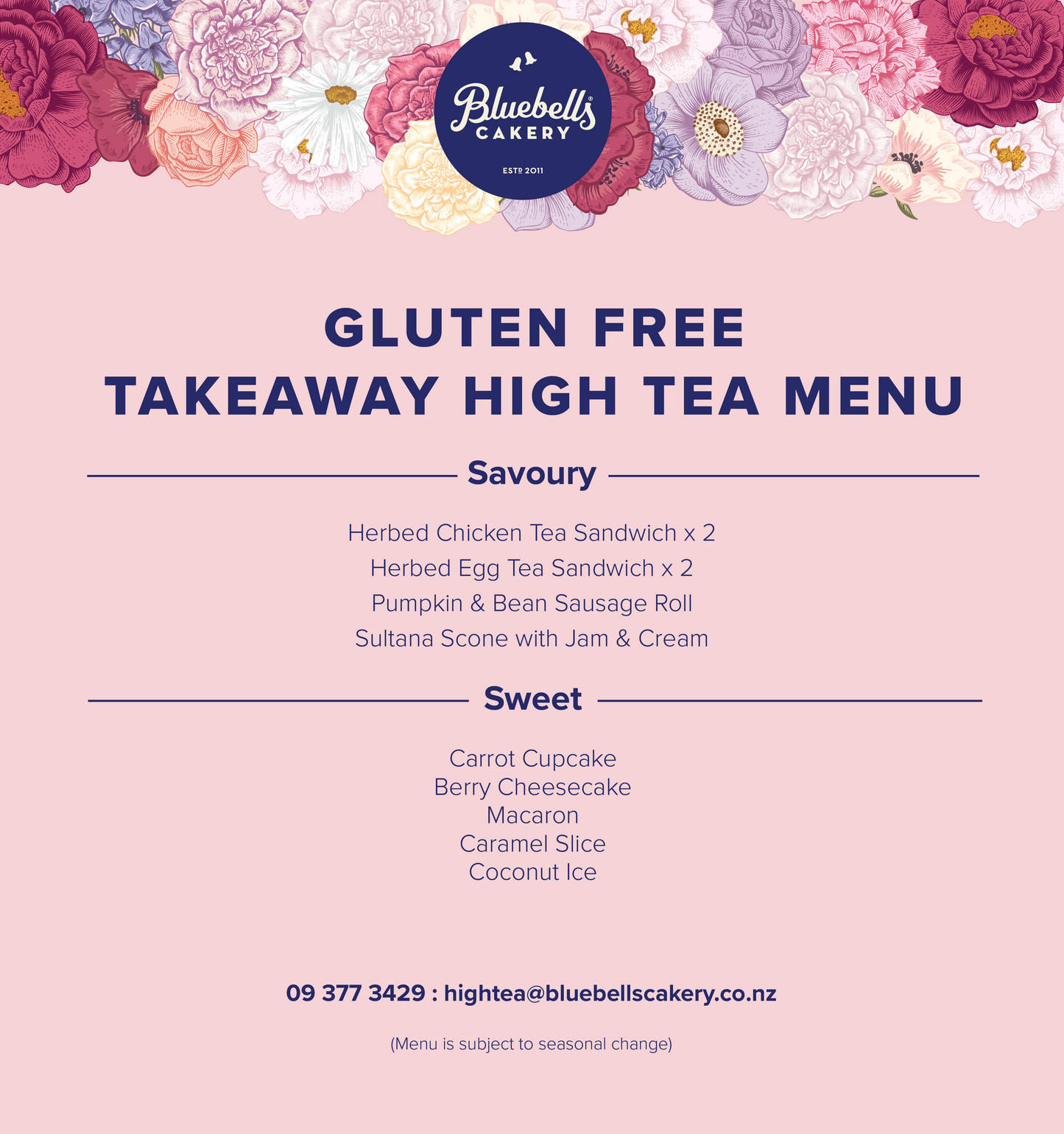 Takeaway High Tea