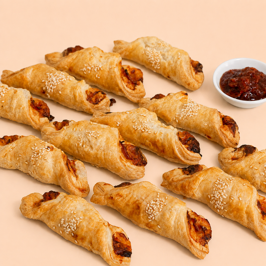 Mini Pastry Twist- Ham & Cheese
