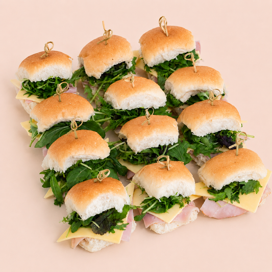 Mini Sliders - Champagne Ham & Cheese