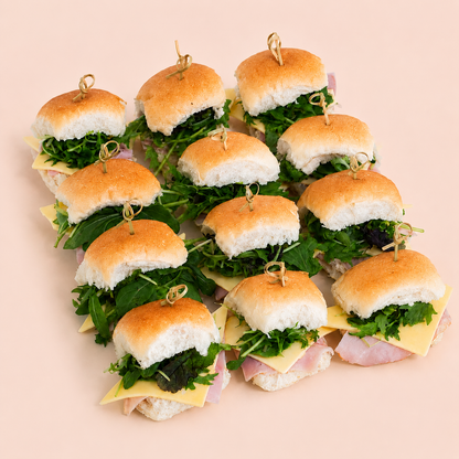 Mini Sliders - Herbed Egg & Mayonnaise (df/vege)