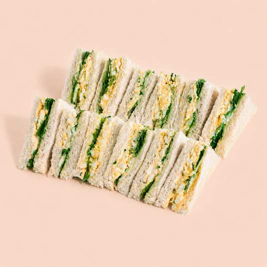 Tea Sandwich - Free Ranged Herbed Egg & Mayonnaise (df/vege)