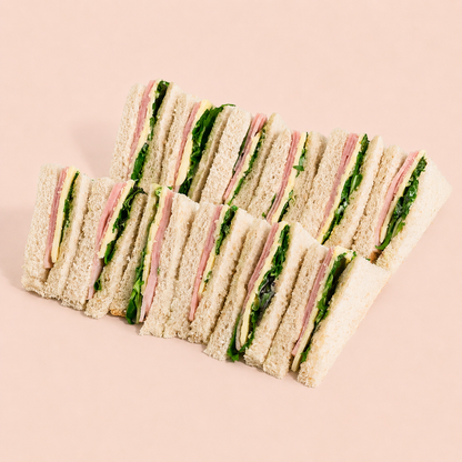 Tea Sandwich - Champagne Ham, Cheese & Dijon