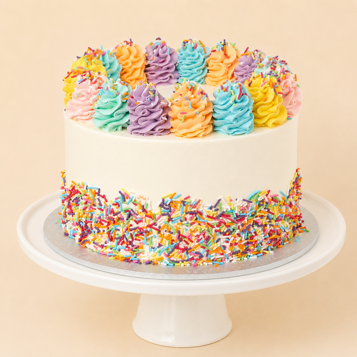 Rainbow Cake
