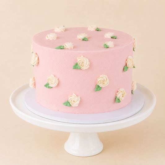 Tea Rose Cake