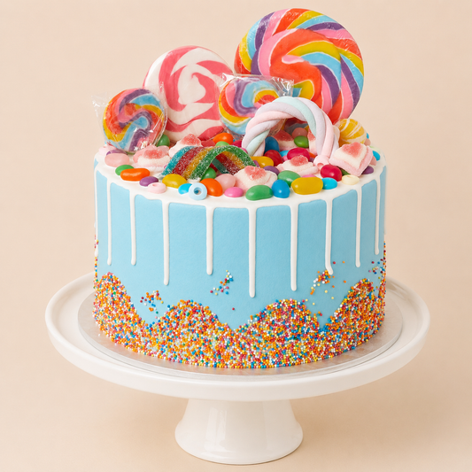 Loaded Lolly Cake
