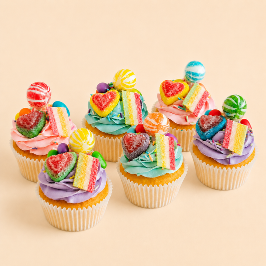 Loaded Lolly Cupcakes