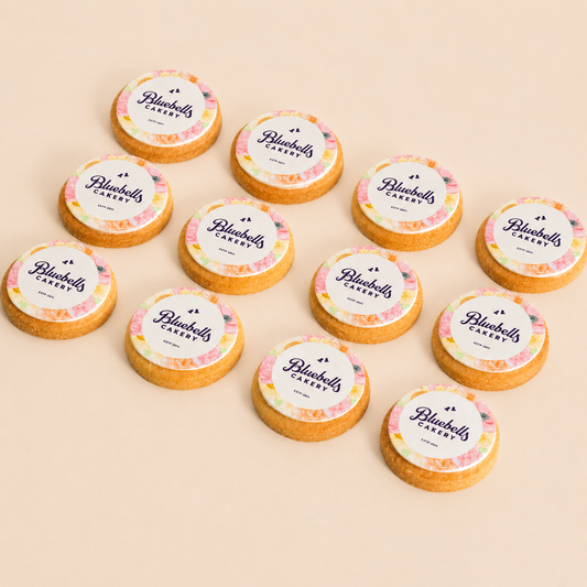 Edible Image Vanilla Shortbread Cookies