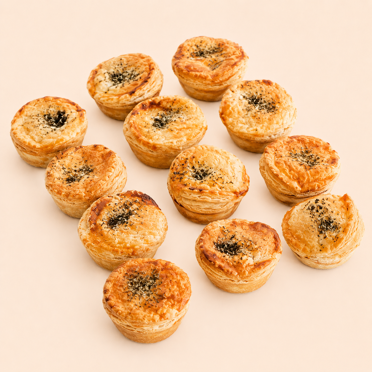 Mini Pies - Chicken, Mushroom & Leek