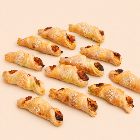 Mini Pastry Twist- Ham & Cheese