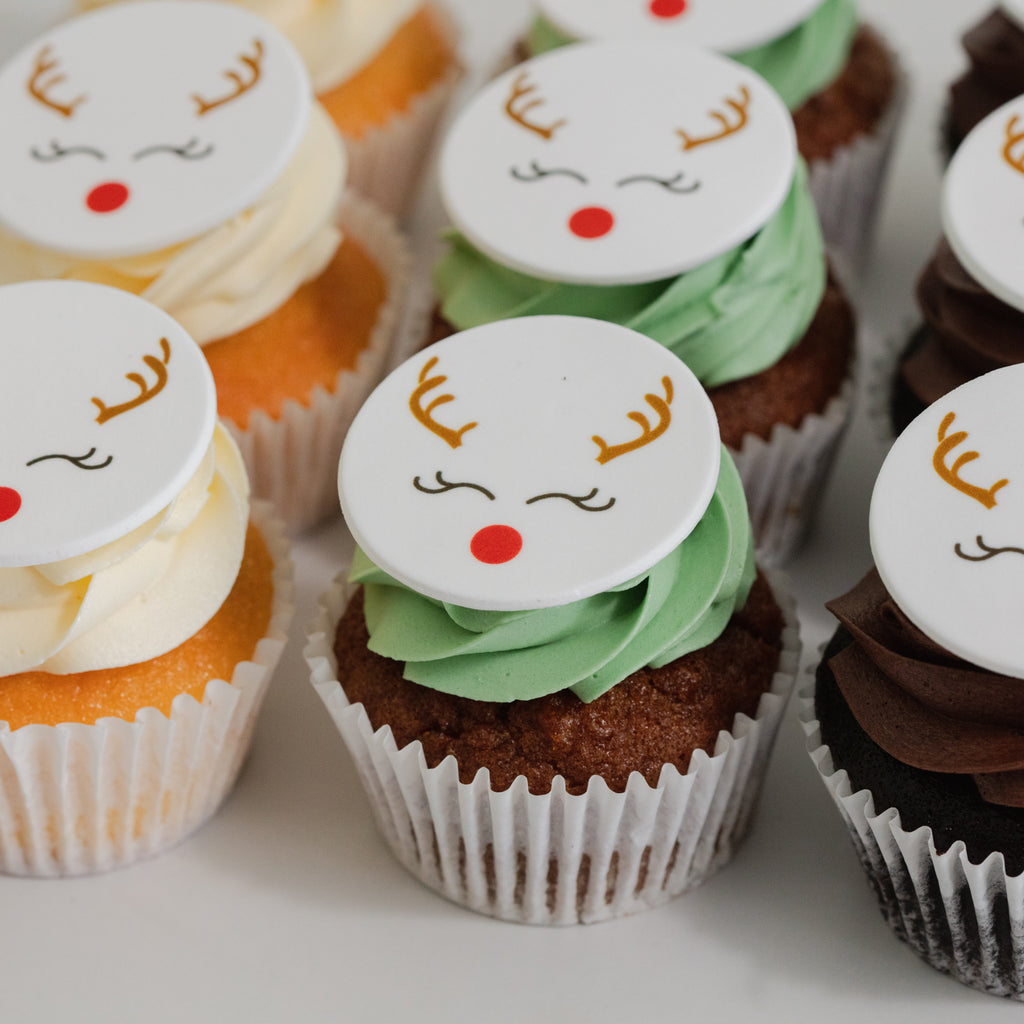 Rudolph Cupcakes - 12 Pack
