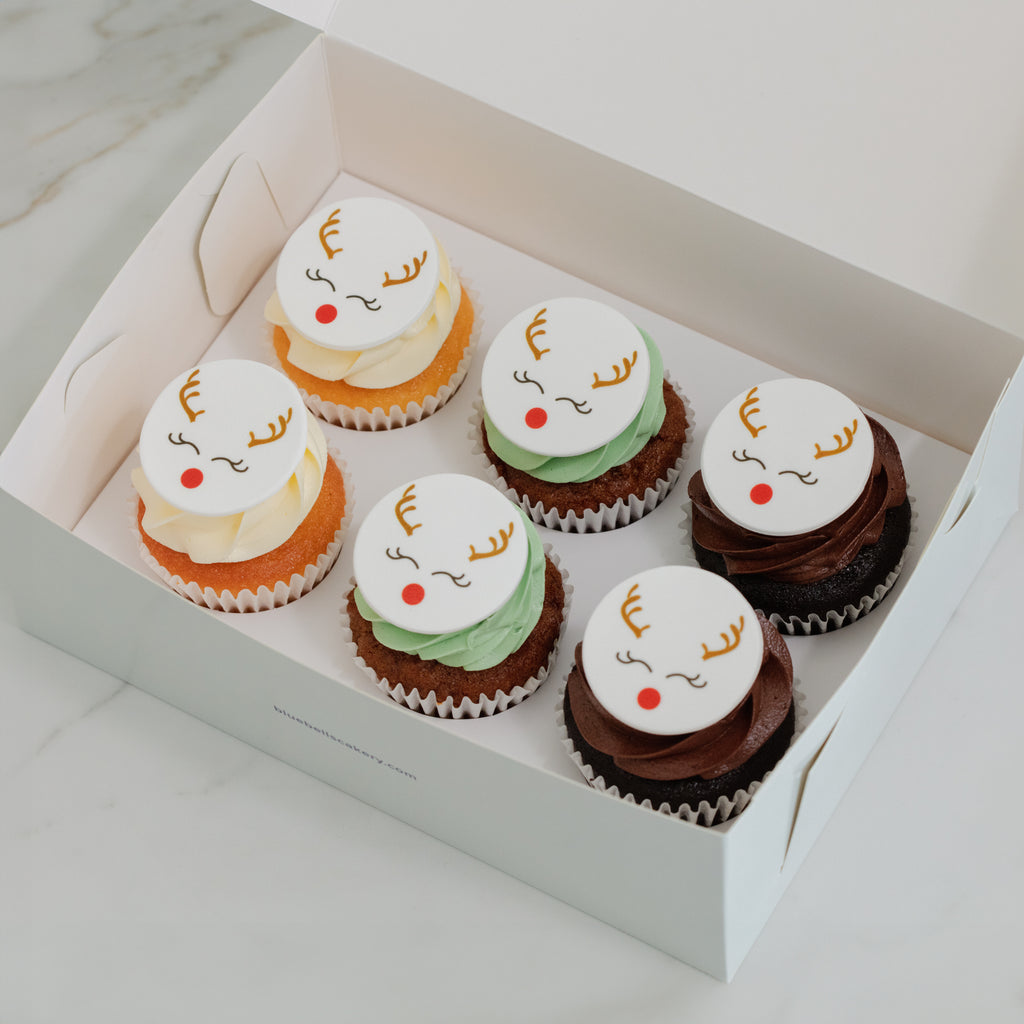 Rudolph Cupcakes - 6 Pack