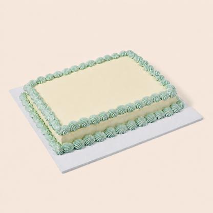 Edible Image Mini Slab Cake