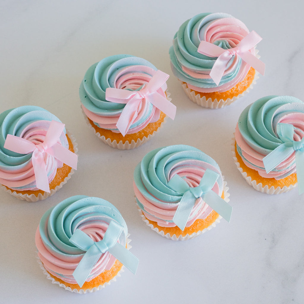 Gender Reveal Cupcakes