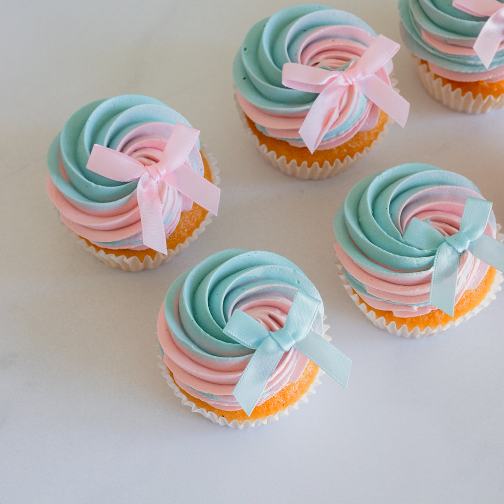 Gender Reveal Cupcakes