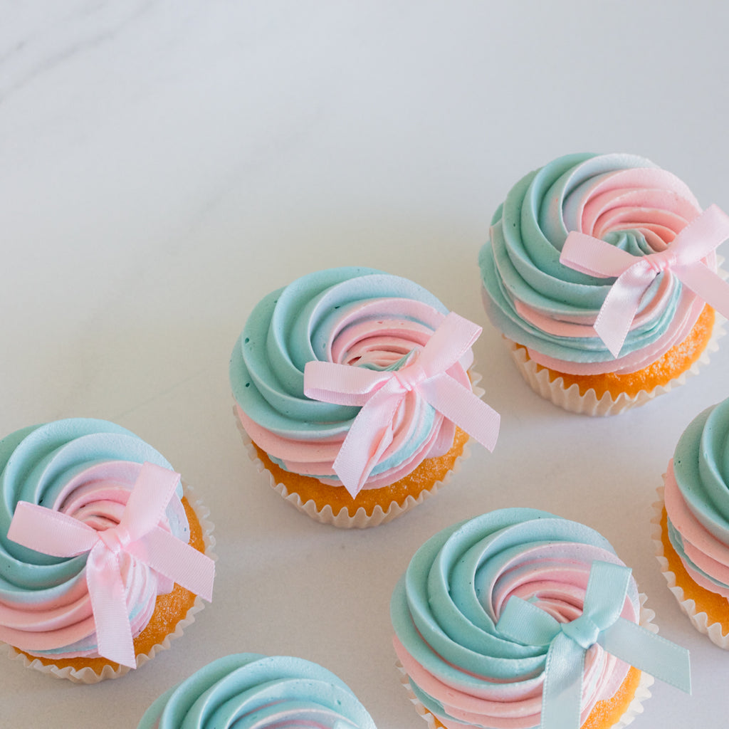 Gender Reveal Cupcakes