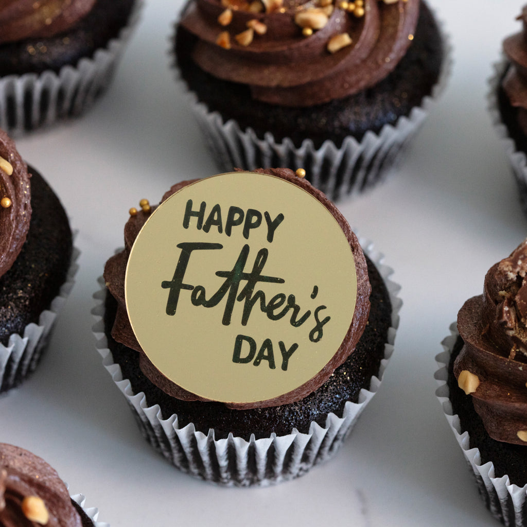 Fathers Day Cupcakes - 6 Pack