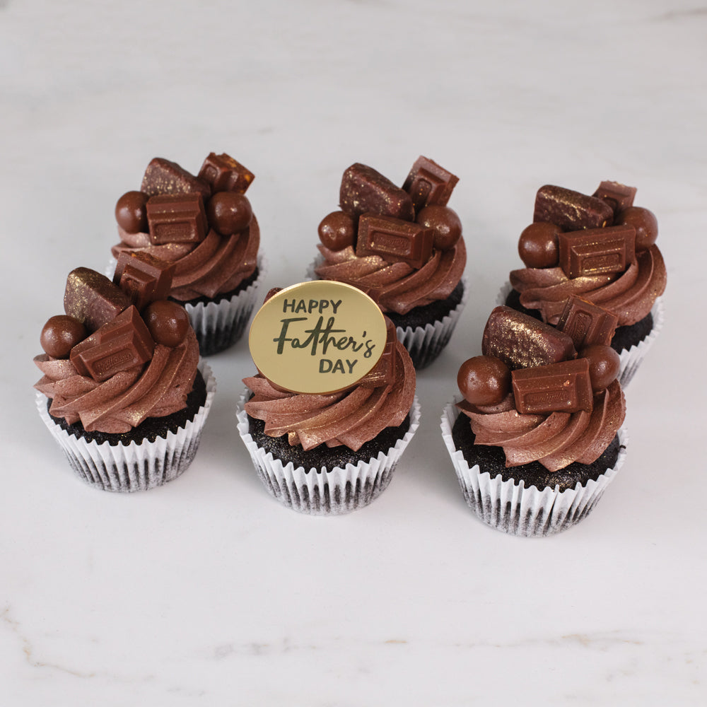 Fathers Day Cupcakes - 6 Pack