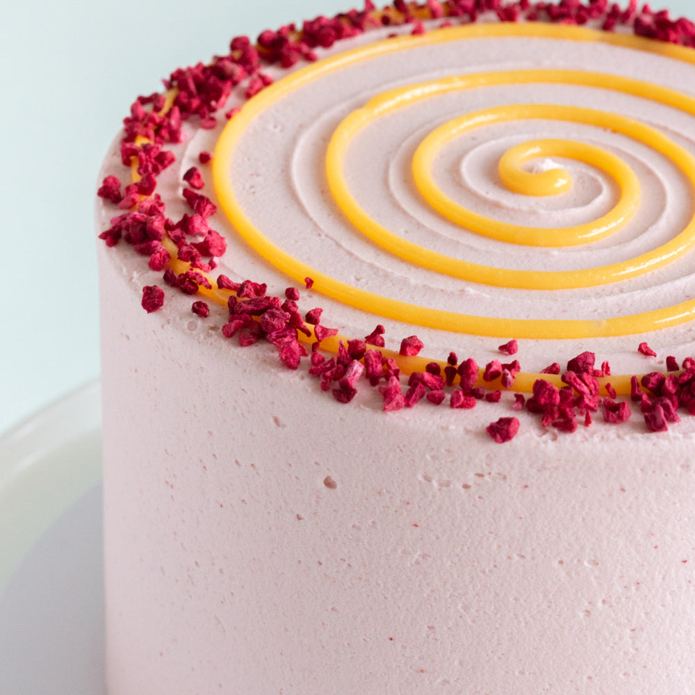 Signature Cake Flavour - GLUTEN FREE Lemon & Raspberry